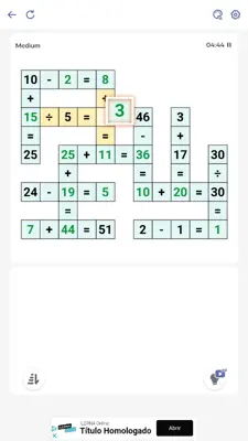 Cross Math android App screenshot 8